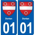 01 Ceyzériat logo ville autocollant plaque sticker
