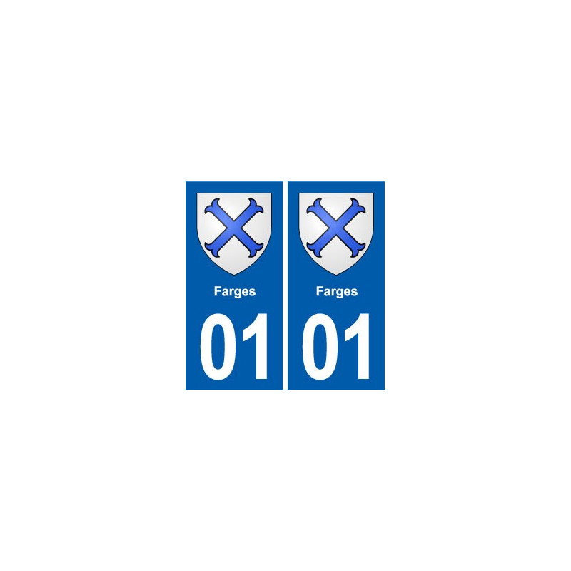 01 Ceyzériat logo ville autocollant plaque sticker
