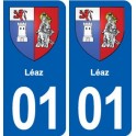 01 Ceyzériat logo ville autocollant plaque sticker