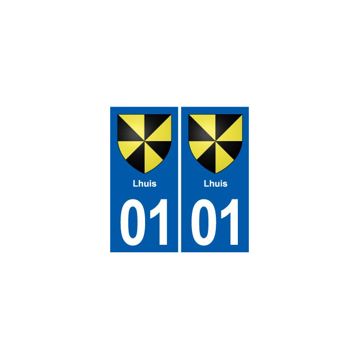 01 Ceyzériat logo ville autocollant plaque sticker
