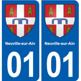 01 Ceyzériat logo ville autocollant plaque sticker