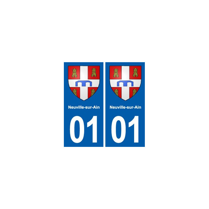 01 Ceyzériat logo ville autocollant plaque sticker