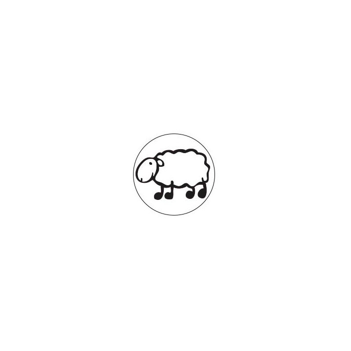 Mouton - Autocollants Stickers caches enjoliveurs  pour jante auto