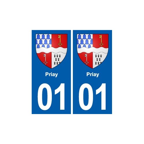 01 Ceyzériat logo ville autocollant plaque sticker