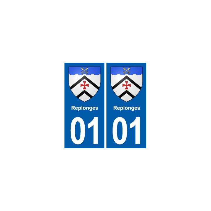 01 Ceyzériat logo ville autocollant plaque sticker