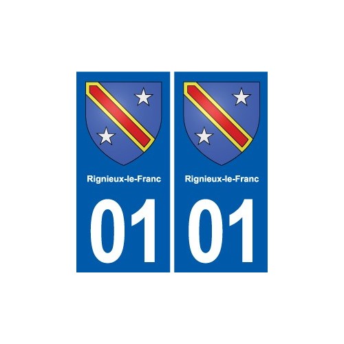 01 Ceyzériat logo ville autocollant plaque sticker