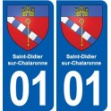 01 Ceyzériat logo ville autocollant plaque sticker