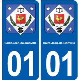01 Priay logo ville autocollant plaque sticker