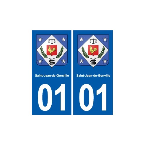 01 Priay logo ville autocollant plaque sticker