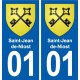 01 Ceyzériat logo ville autocollant plaque sticker