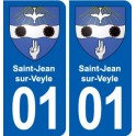 01 Ceyzériat logo ville autocollant plaque sticker
