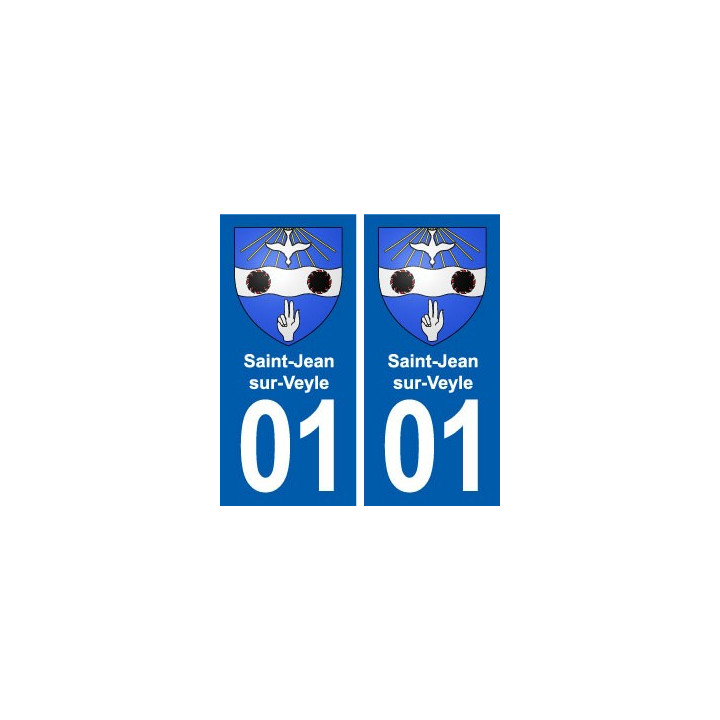 01 Ceyzériat logo ville autocollant plaque sticker