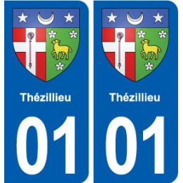 01 Ceyzériat logo ville autocollant plaque sticker