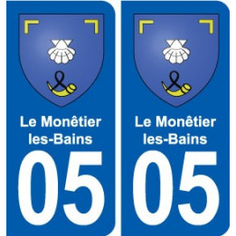 05 Espinasses logo ville autocollant plaque stickers