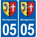 05 Espinasses logo ville autocollant plaque stickers