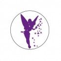 Fée violette - Autocollants Stickers caches enjoliveurs  pour jante auto