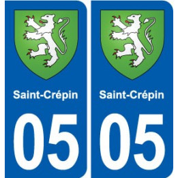 05 Espinasses logo ville autocollant plaque stickers