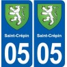 05 Espinasses logo ville autocollant plaque stickers