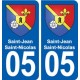 05 Espinasses logo ville autocollant plaque stickers