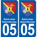 05 Espinasses logo ville autocollant plaque stickers