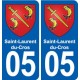 05 Espinasses logo ville autocollant plaque stickers