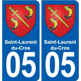 05 Espinasses logo ville autocollant plaque stickers