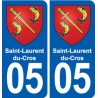 05 Espinasses logo ville autocollant plaque stickers