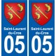 05 Espinasses logo ville autocollant plaque stickers