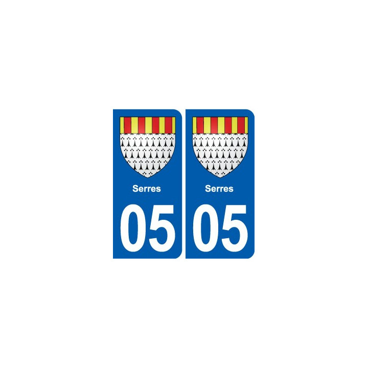 05 Risoul logo ville autocollant plaque stickers