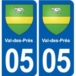 05 Risoul logo ville autocollant plaque stickers