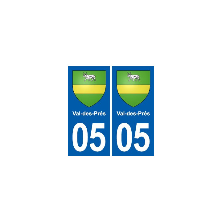 05 Risoul logo ville autocollant plaque stickers