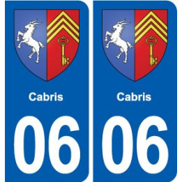 06 Falicon logo  ville autocollant plaque stickers