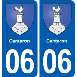 06 Falicon logo  ville autocollant plaque stickers