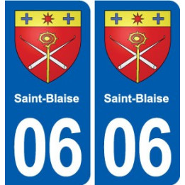 06 Falicon logo  ville autocollant plaque stickers