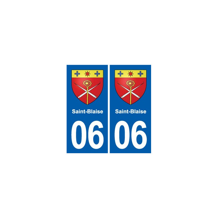 06 Falicon logo  ville autocollant plaque stickers