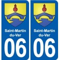 06 Falicon logo  ville autocollant plaque stickers