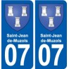 07 Vans logo ville autocollant plaque stickers