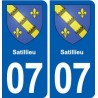 07 Vans logo ville autocollant plaque stickers
