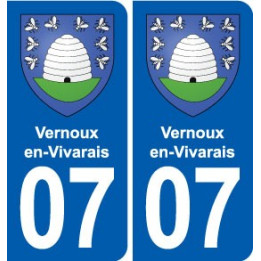 07 Vans logo ville autocollant plaque stickers