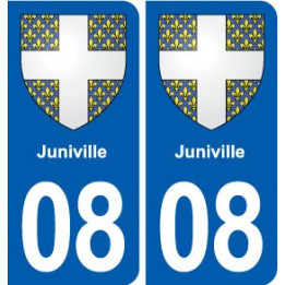 08 Renwez logo ville autocollant plaque stickers