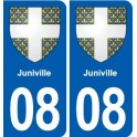 08 Renwez logo ville autocollant plaque stickers