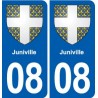 08 Renwez logo ville autocollant plaque stickers