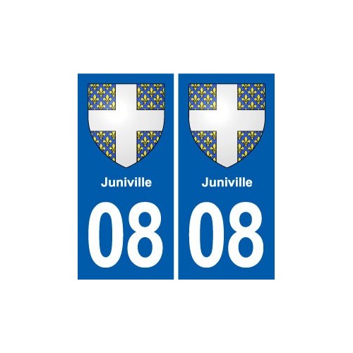 08 Renwez logo ville autocollant plaque stickers