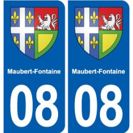 08 Renwez logo ville autocollant plaque stickers