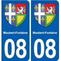 08 Renwez logo ville autocollant plaque stickers