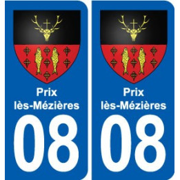 08 Renwez logo ville autocollant plaque stickers