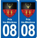 08 Renwez logo ville autocollant plaque stickers