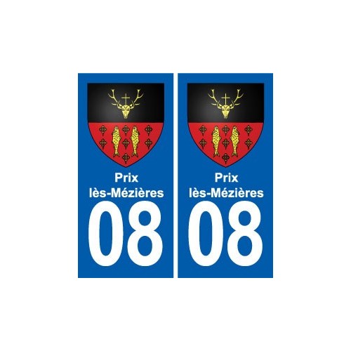 08 Renwez logo ville autocollant plaque stickers