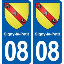 08 Renwez logo ville autocollant plaque stickers