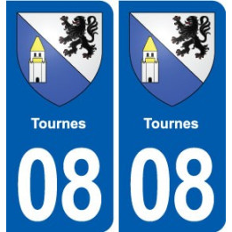 08 Renwez logo ville autocollant plaque stickers